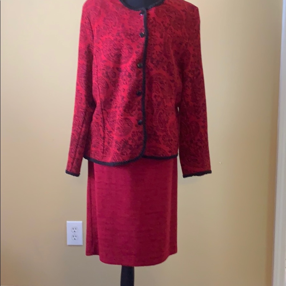 Koret 2-Piece Suit, Red, Size XL